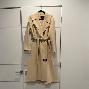 MaxMara Cream Wool Coat